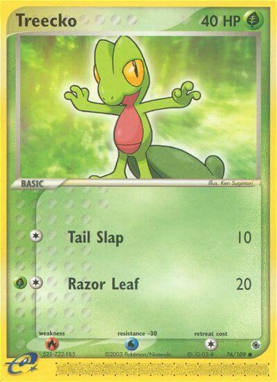 Treecko - 76/109 card image