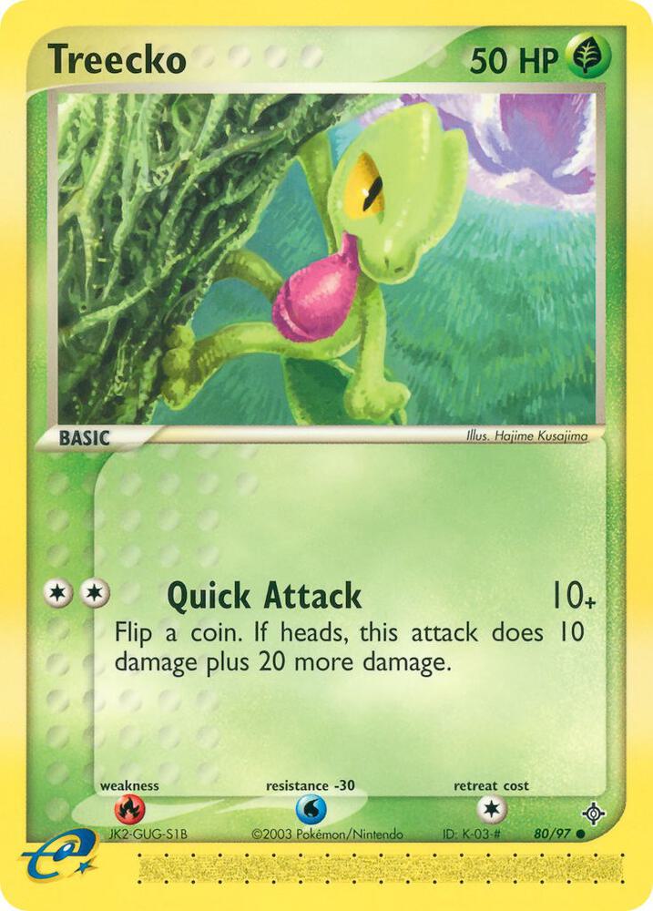 Treecko card image
