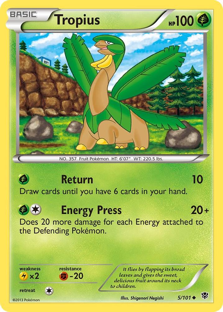 Tropius card image