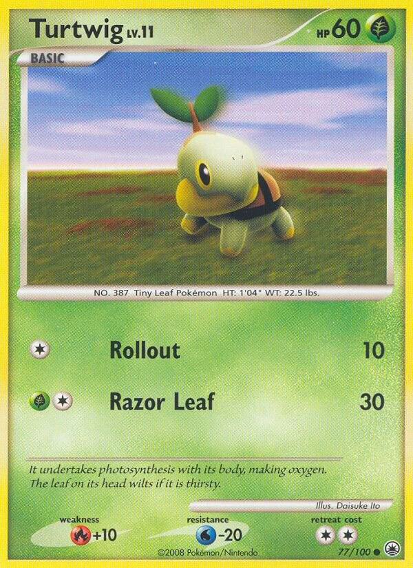 Turtwig (77) card image