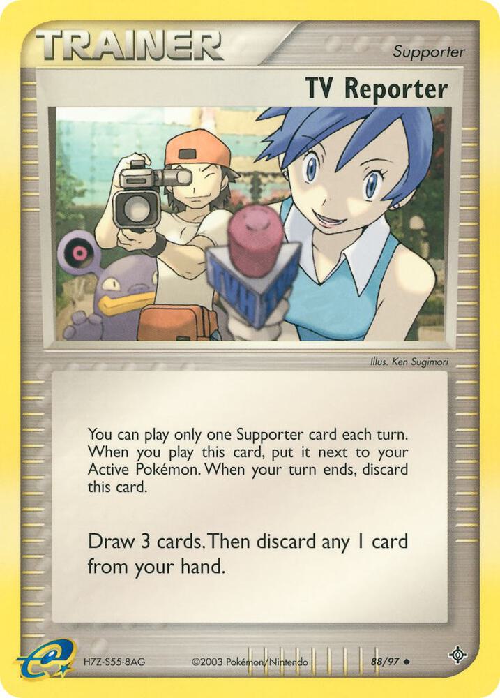 TV Reporter card image