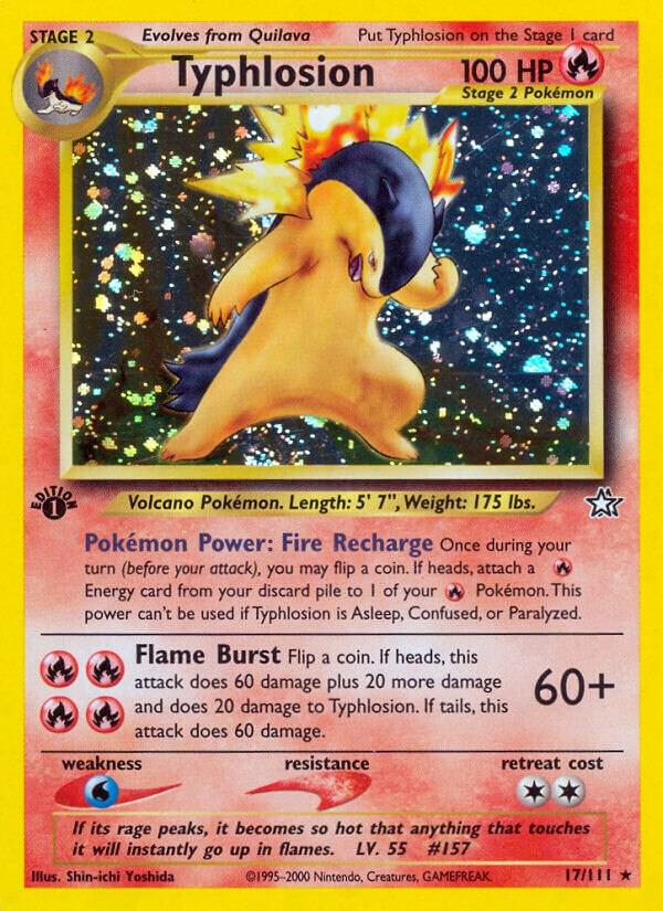 Typhlosion (17) card image