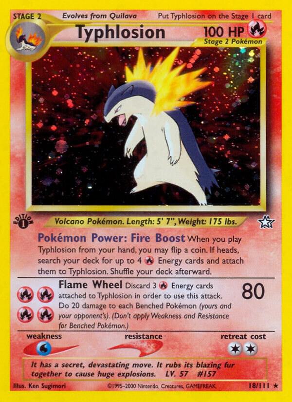 Typhlosion (18) card image