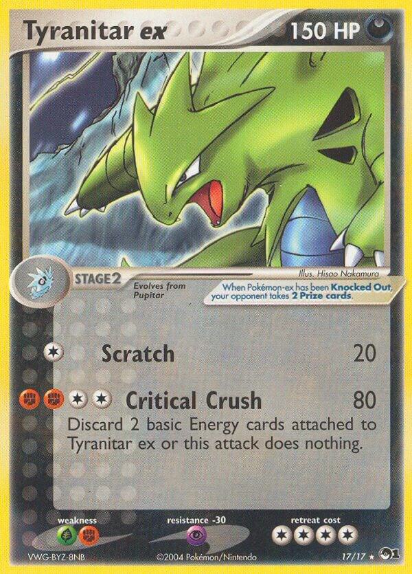 Tyranitar ex (Holo) card image