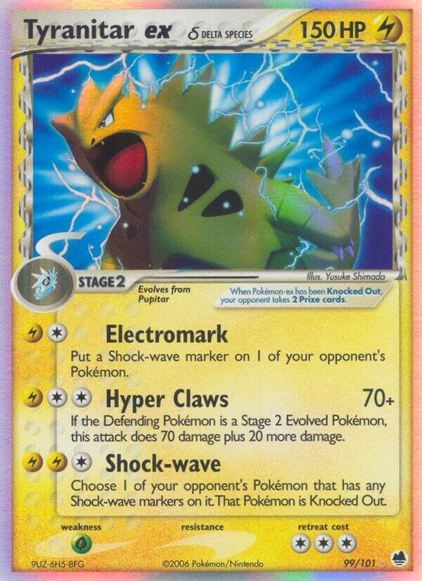 Tyranitar ex (Delta Species) card image