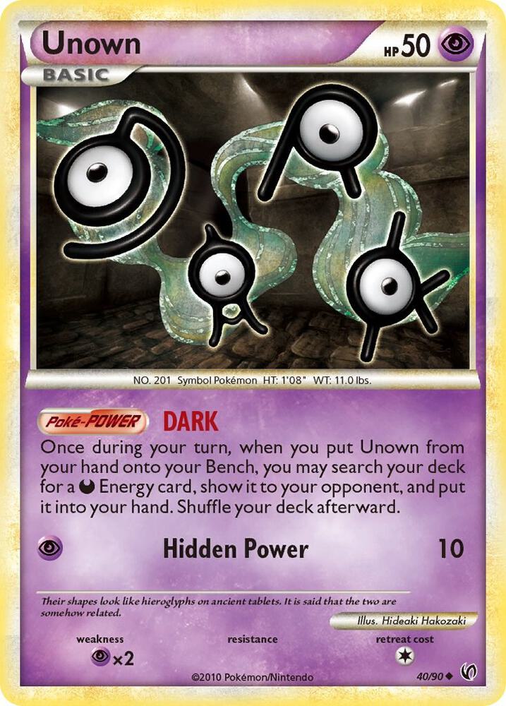 Unown card image