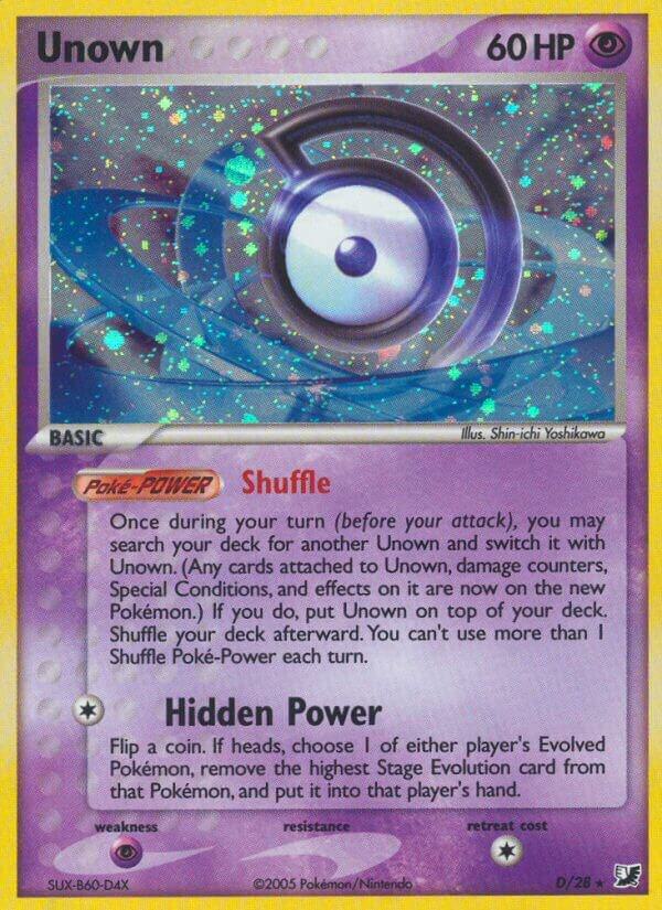 Unown (D) card image
