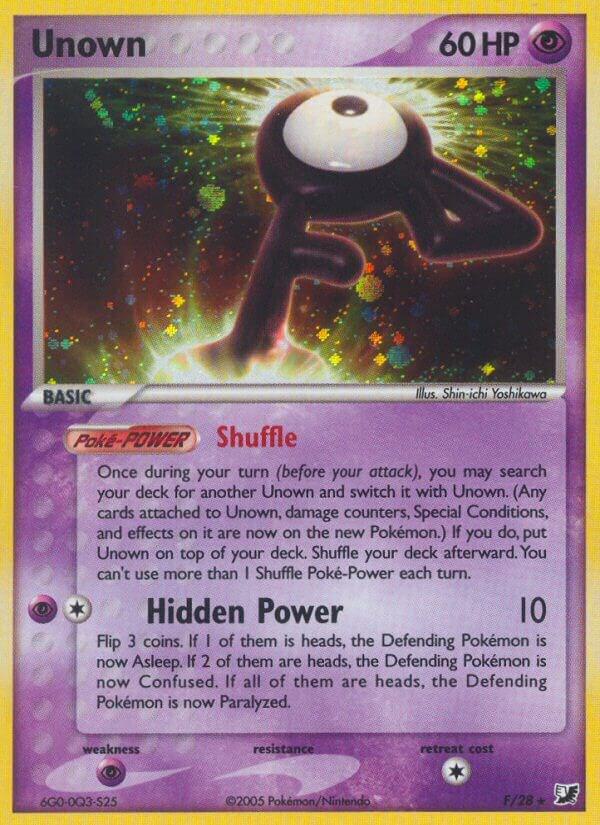 Unown (F) card image