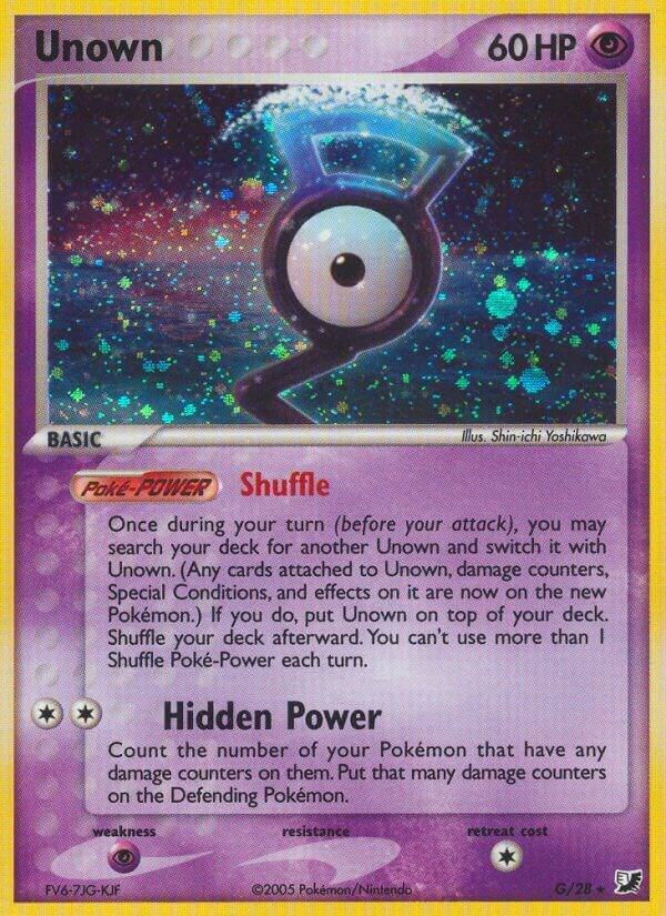 Unown (G) card image