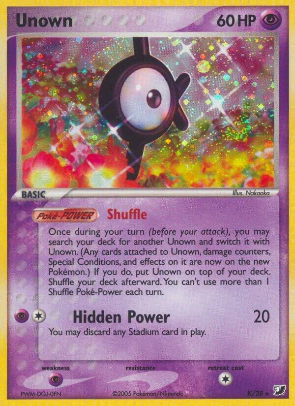 Unown (K) card image