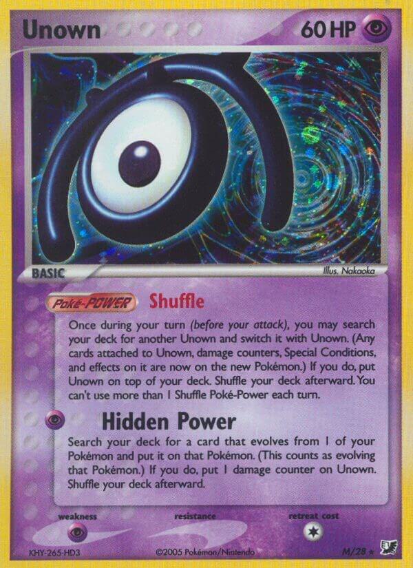 Unown (M) card image