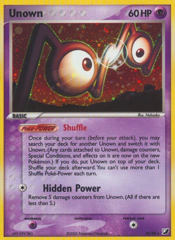 Unown (N) card image