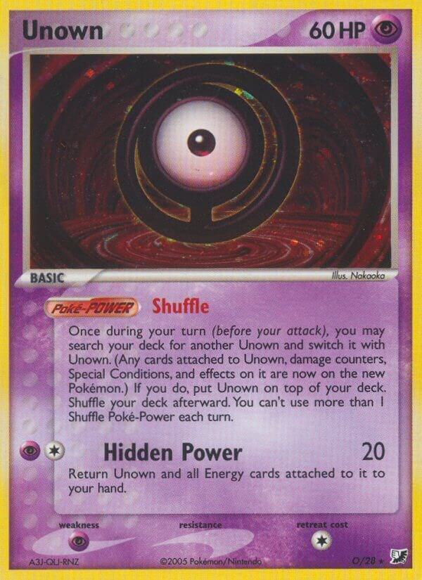 Unown (O) card image