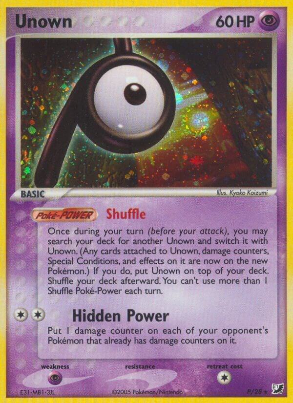 Unown (P) card image