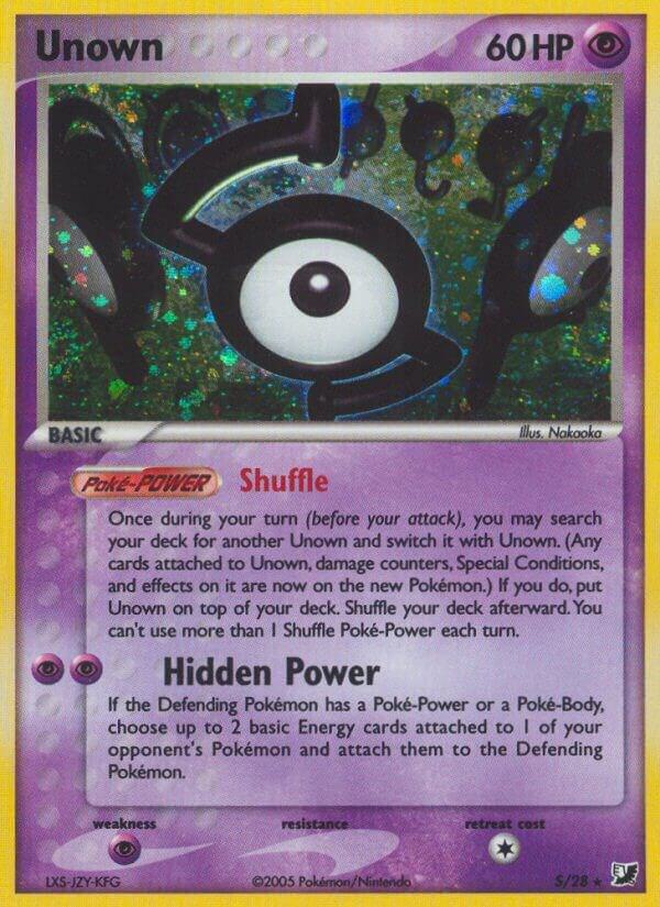 Unown (S) card image