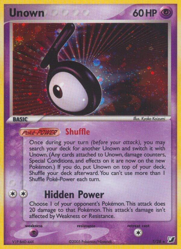 Unown (T) card image