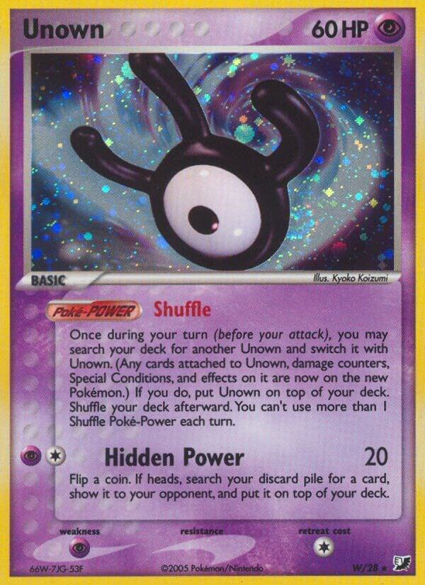 Unown (W) card image