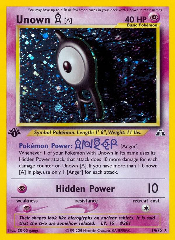 Unown [A] (14) card image