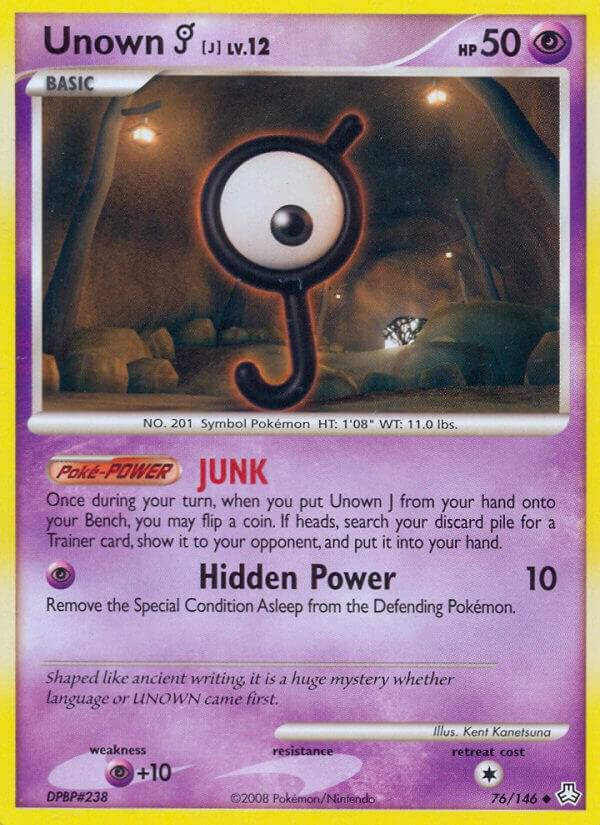 Unown (J) card image