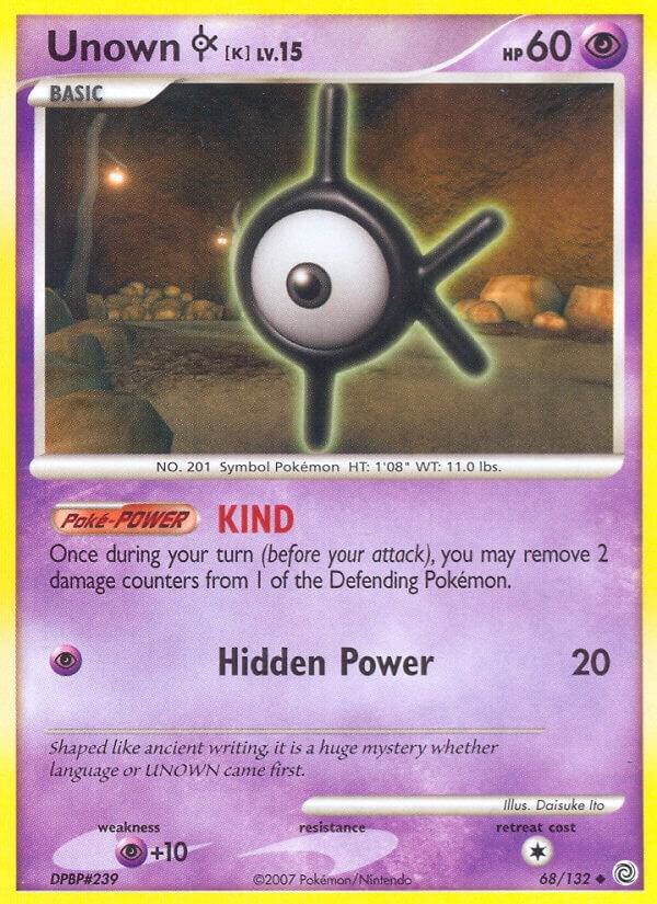 Unown [K] card image