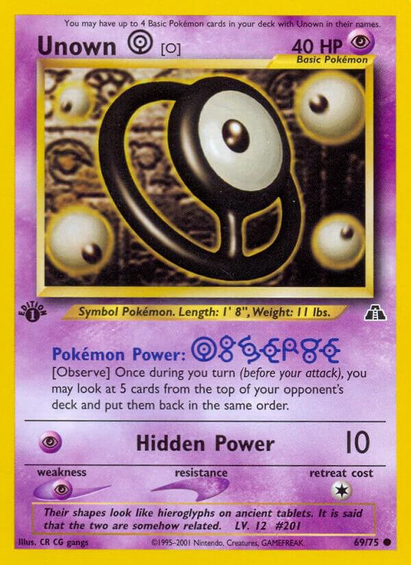 Unown [O] card image