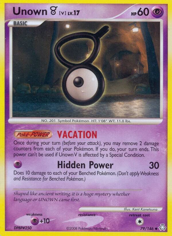 Unown (V) card image