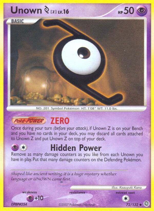 Unown [Z] card image