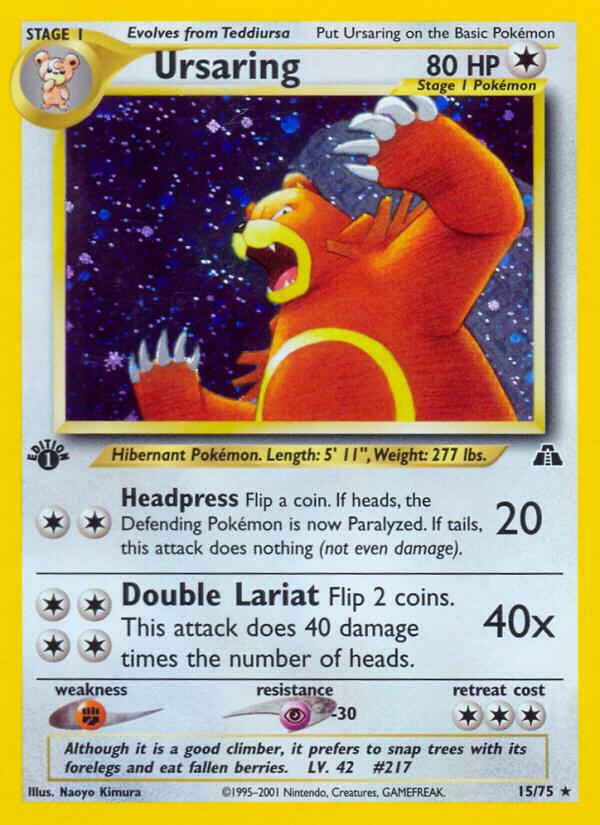 Ursaring (15) card image