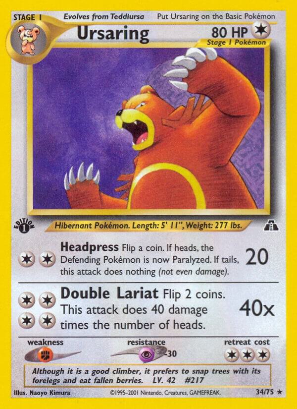 Ursaring (34) card image