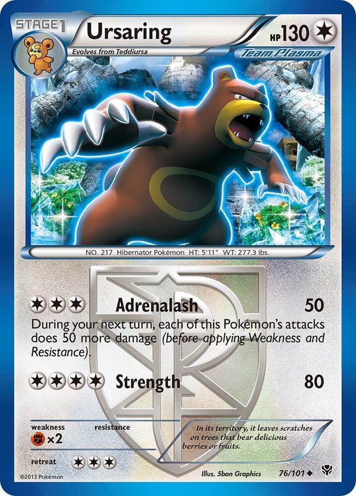 Ursaring (Team Plasma) card image