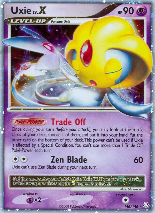 Uxie LV.X card image