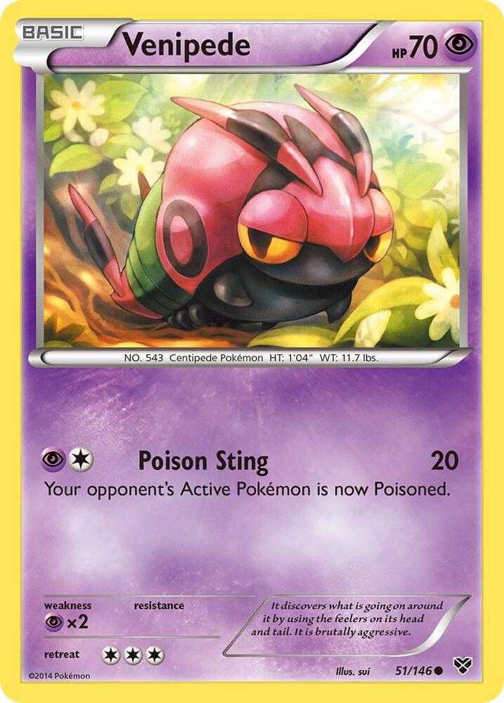 Venipede card image
