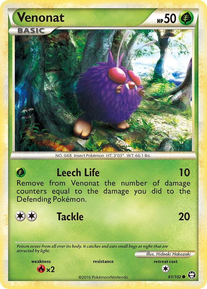 Venonat card image