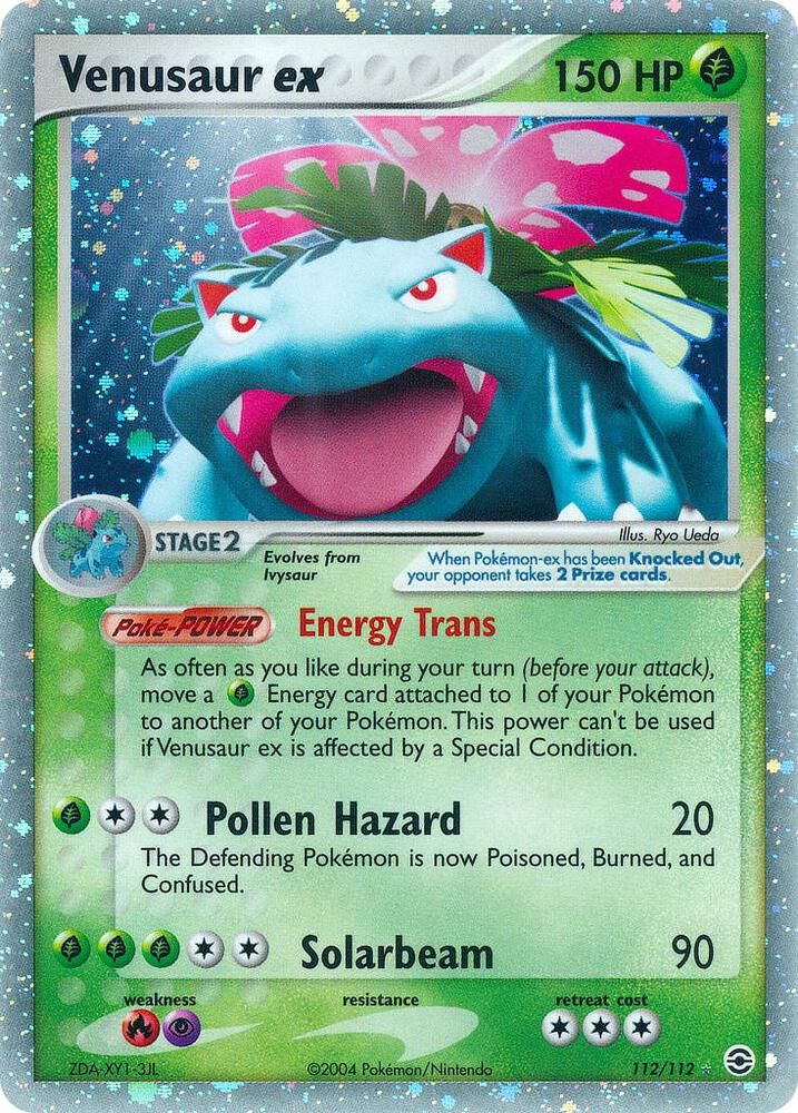 Venusaur ex card image
