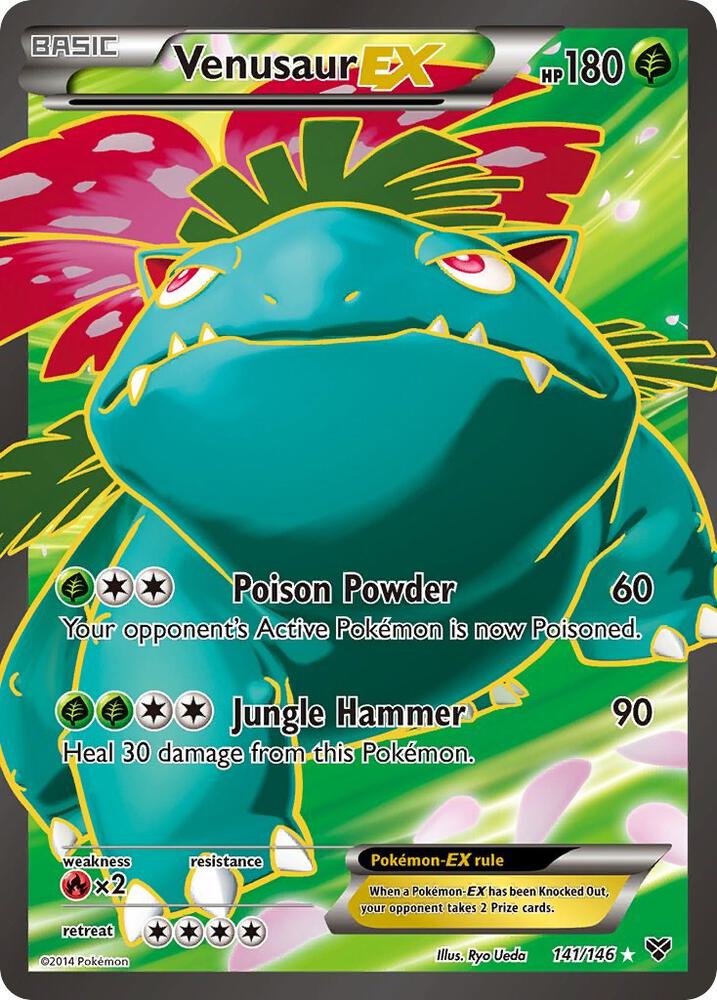 Venusaur EX (141 Full Art) card image