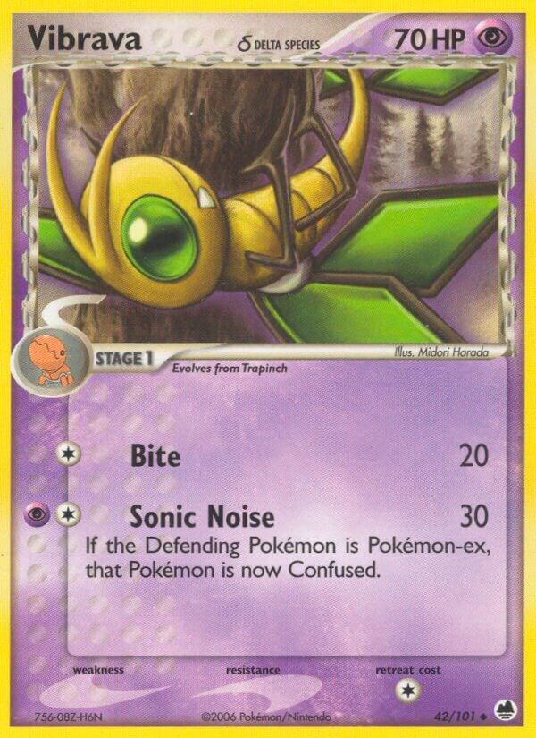 Vibrava - 042/101 (Delta Species) card image