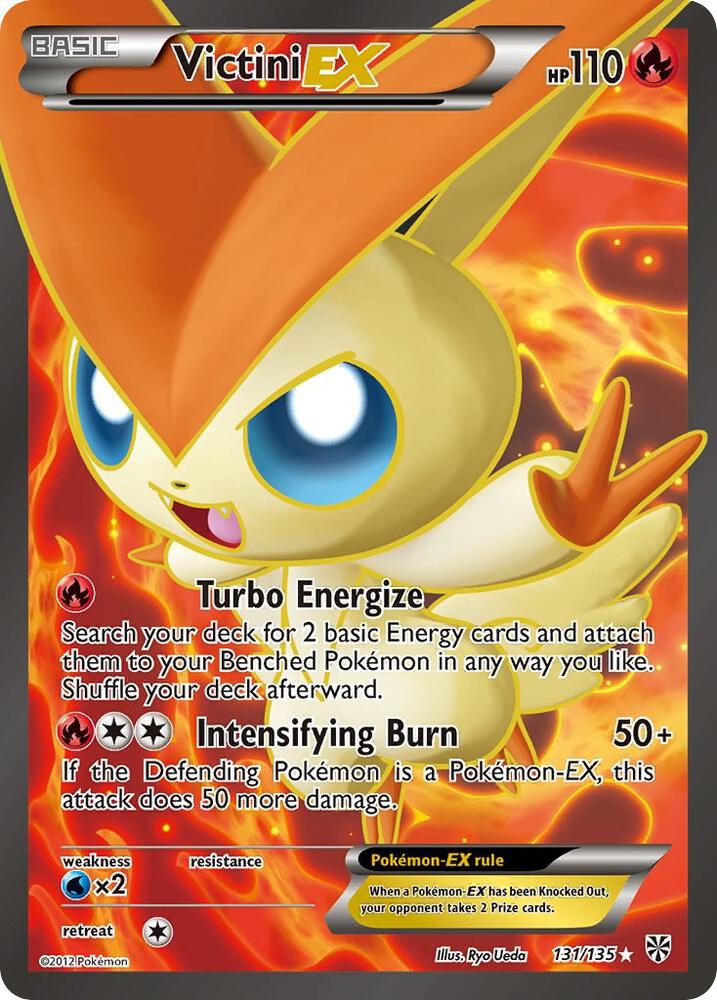 Victini EX (131 Full Art) card image