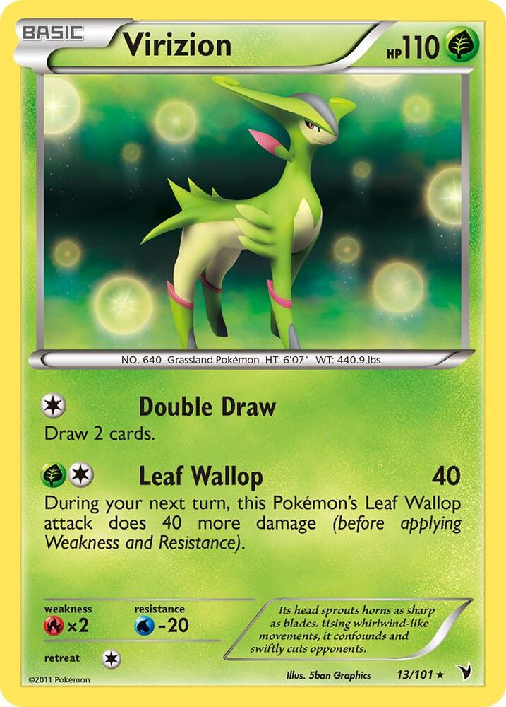 Virizion card image