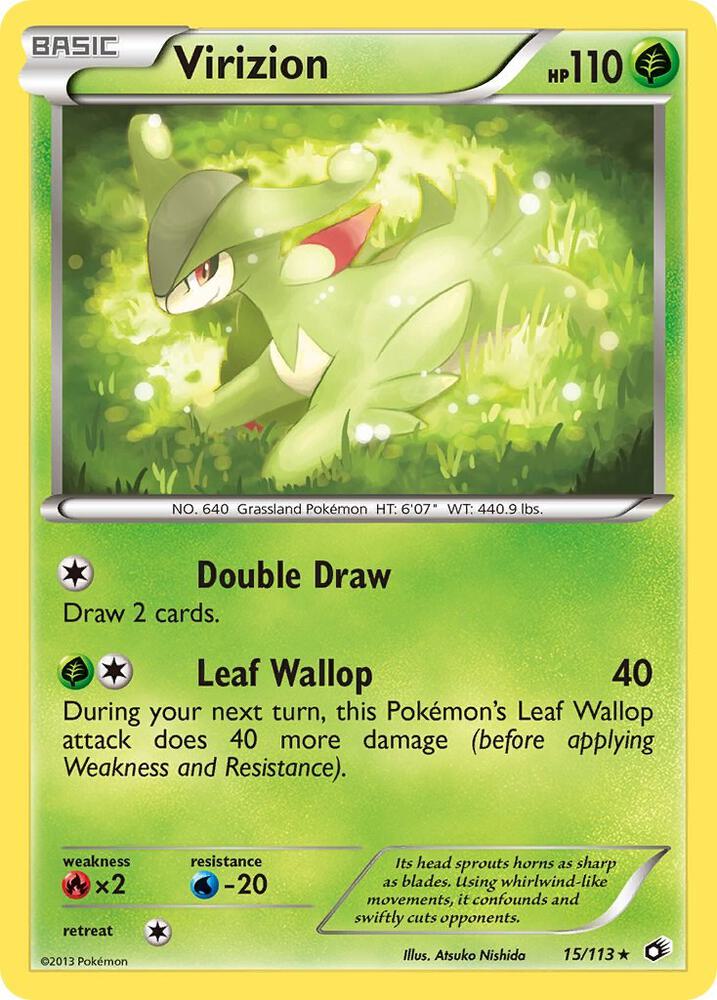 Virizion card image