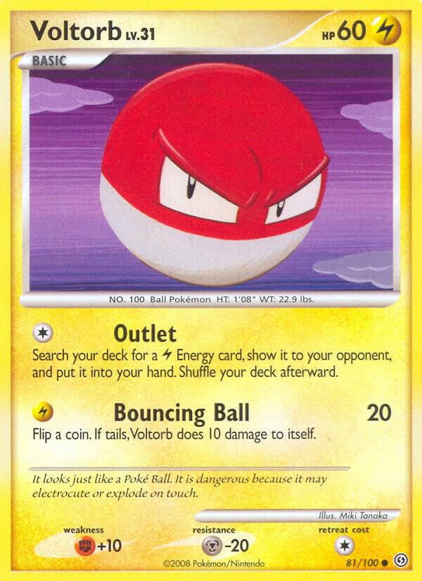 Voltorb (81) card image