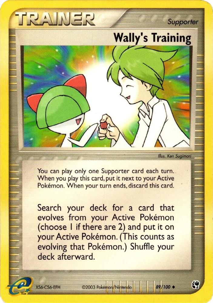 Wally's Training card image