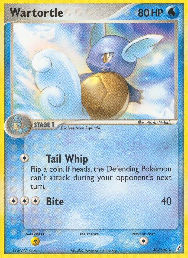 Wartortle - 043/100 card image