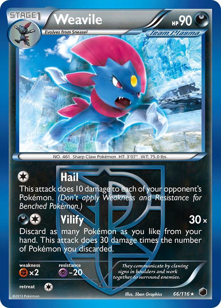 Weavile (Team Plasma) card image
