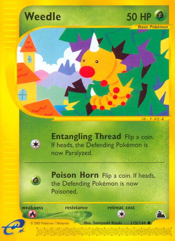 Weedle (115) card image