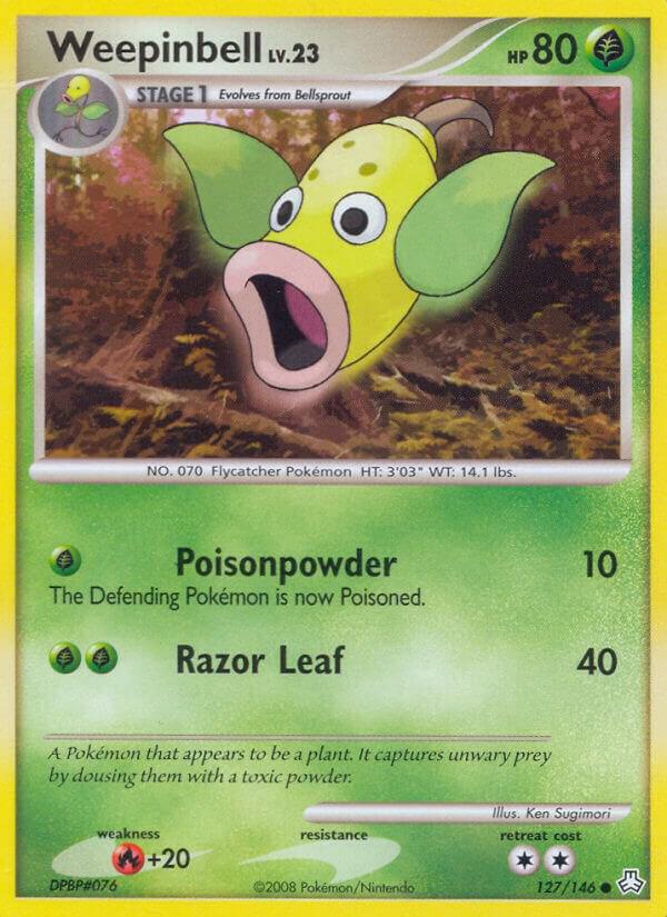 Weepinbell card image