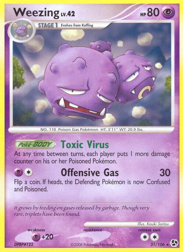 Weezing card image
