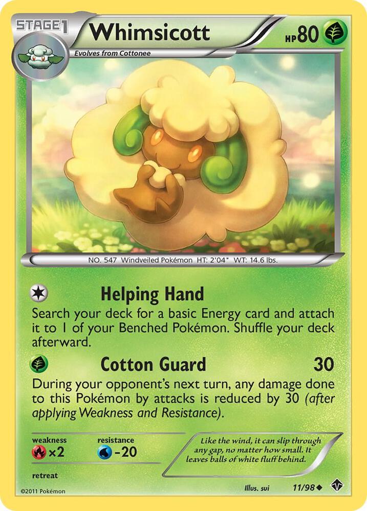 Whimsicott (11) card image