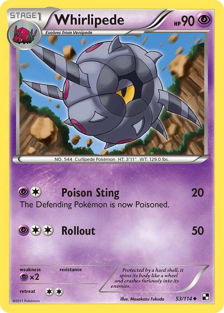 Whirlipede card image
