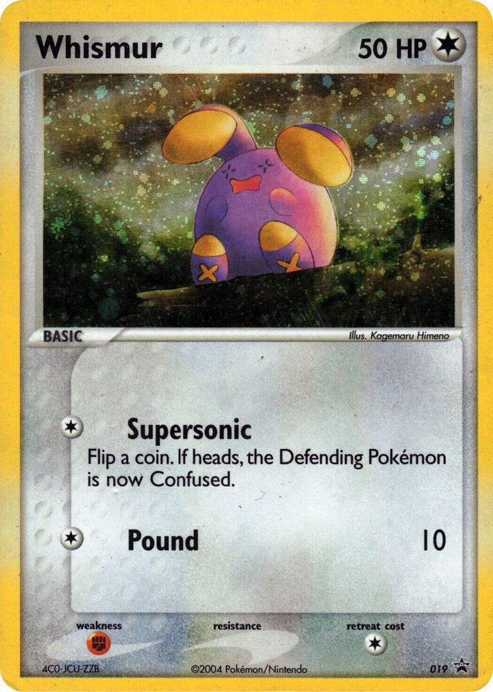 Whismur - 019 (EX Deck Tin) card image