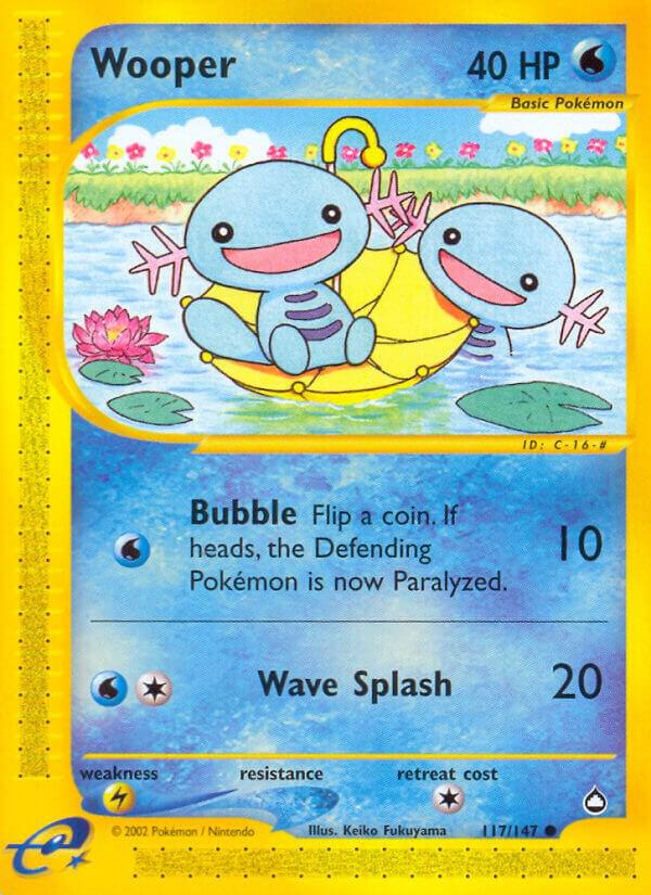 Wooper (117) card image